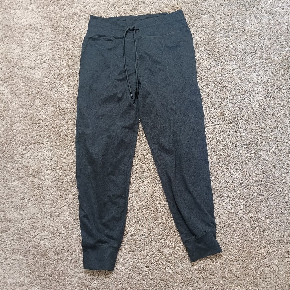 Lole Joggers Women Small Charcoal Gray Excellent‎ Athleisure Tapered Sweatpants
